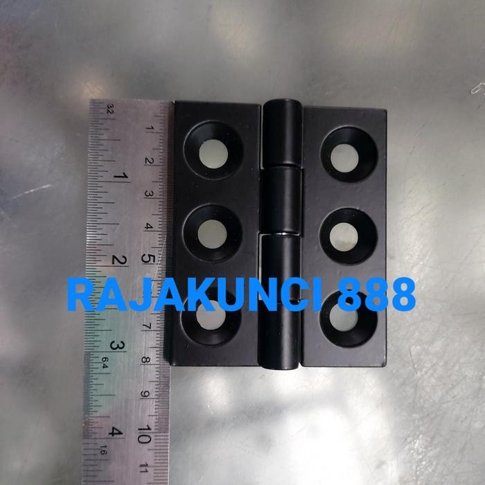 Engsel Box Panel Hitam 8Cm. / Engsel Besi / Engsel Panel