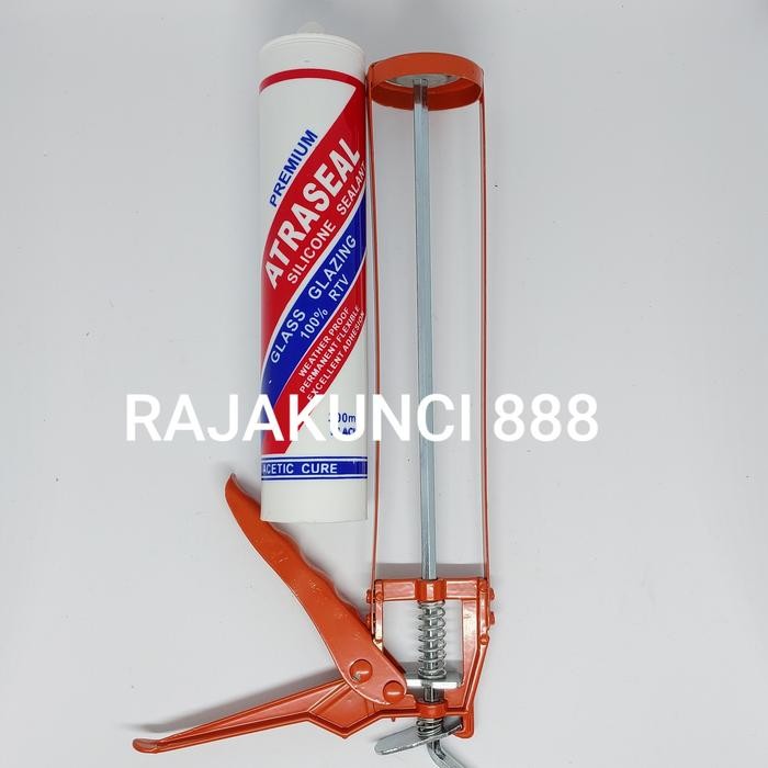 Lem Silikon + Tembakan / Silicone Kaca / Lem Kaca / Lem Sealent