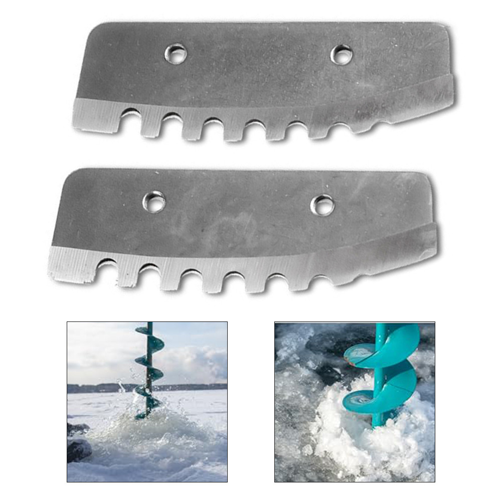 For Rocket Auger Ice Auger Blades Fast Cutting Tool Compatible With Quantum Auger Compatible With Ro