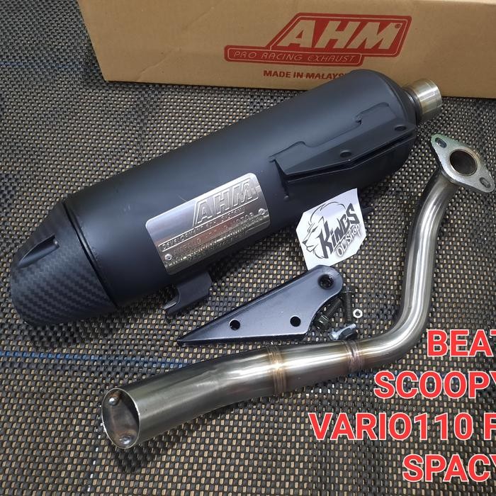 knalpot AHM beat scoopy vario fi 110 sapcy AHM MALAYSIA knalpot racing