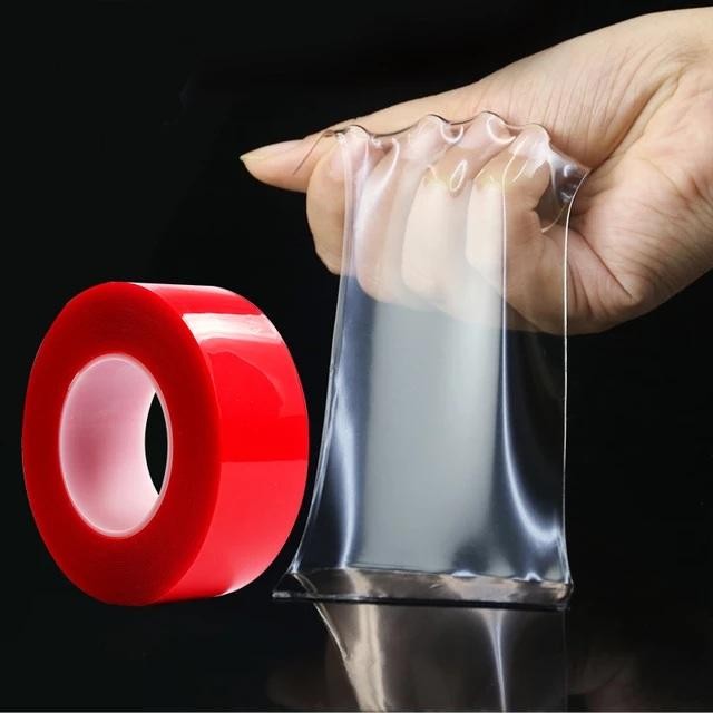 

Stok Baru Lakban Bening Lem Double Tape 3M Acrylic Sticker Perekat