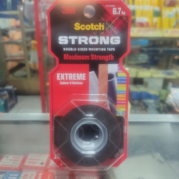 

Stok Baru Double Tape Scotch 3M Exstreme