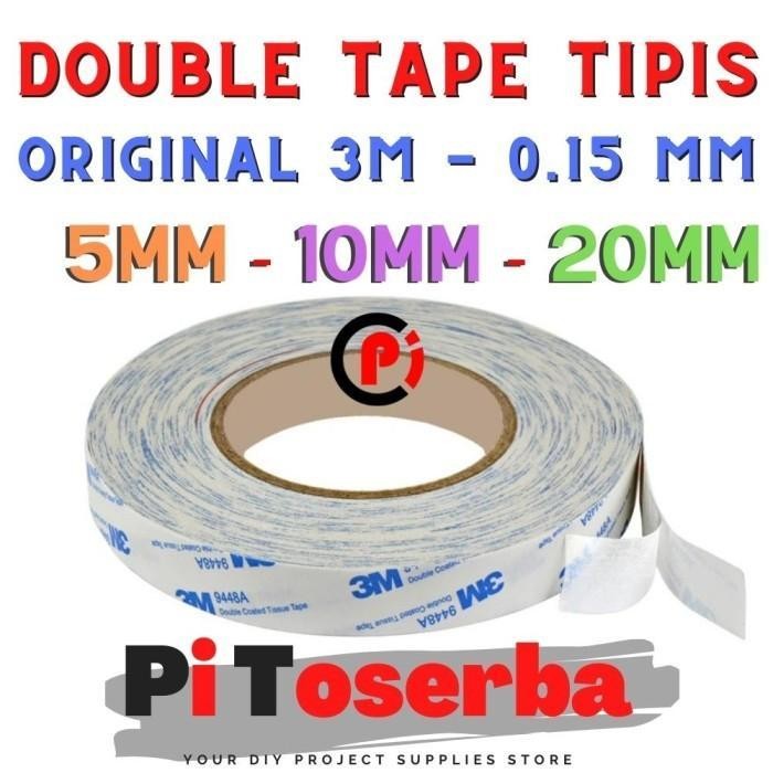 

Stok Baru ORIGINAL 3M DOUBLE TAPE TIPIS 0.15MM LCD SMARTPHONE PANJANG 50 METER