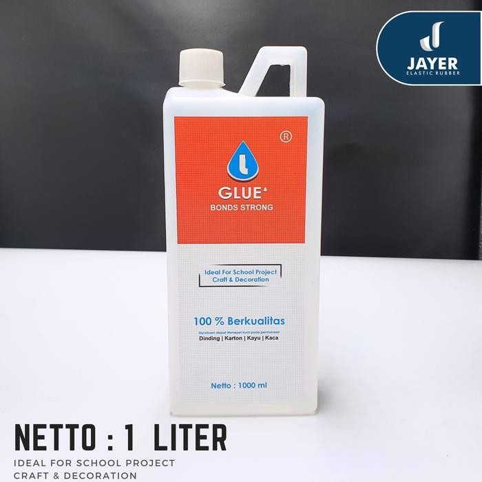 

Stok Baru Lem Styrofoam 1 Liter / Lem gabus Sterofoam L-GLUE 1000 ml