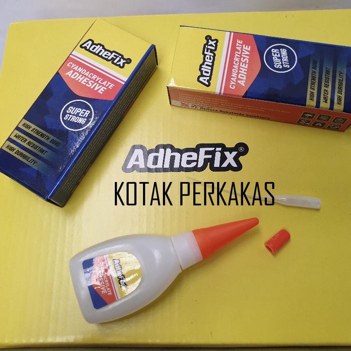 

Stok Baru Lem Tetes Cair/Lem Serbaguna/Lem Adhefix isi 50/Wood Glue Super Strong