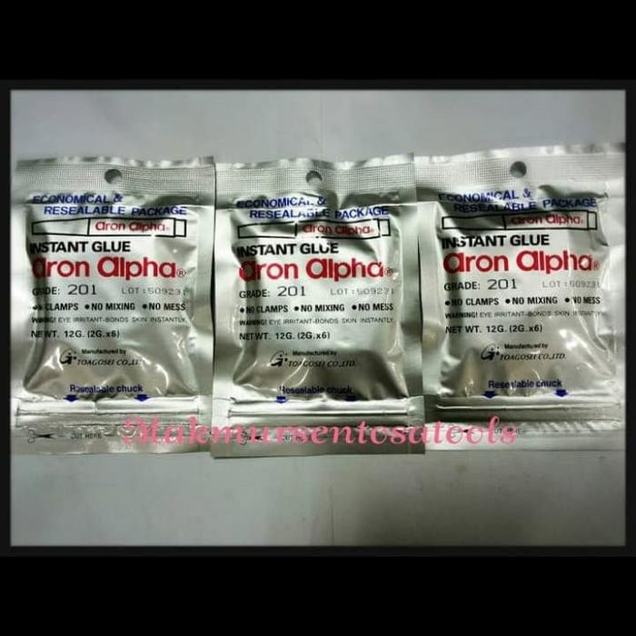 

Stok Baru lem Aron Alpha