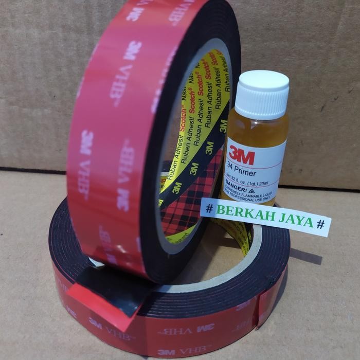 

Stok Baru Dabel tip 3m paling kuat + Primer 94 perekat double tape 3M
