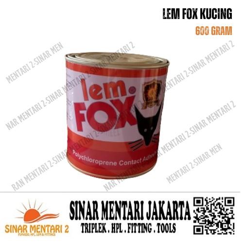 

Stok Baru Lem Kuning Fox Kucing 600 gram