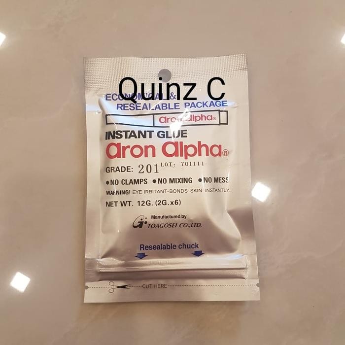 

Stok Baru Lem Aron Alpha 201