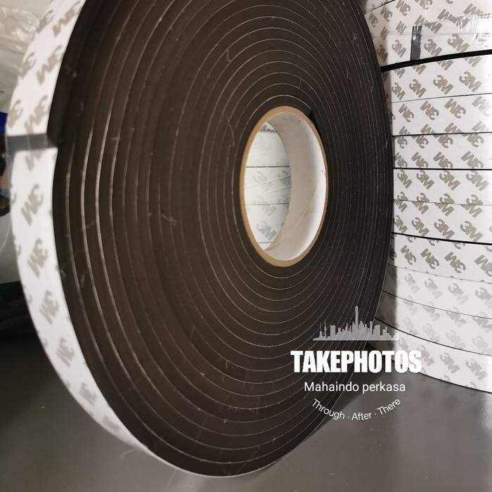 

Stok Baru Single tape foam 3M / Eva foam 24mm x 5mm x 10mtr