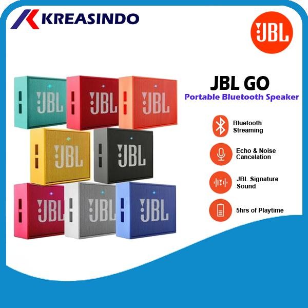 Speaker Portable Bluetooth Jbl Go Original Garansi Resmi Ims