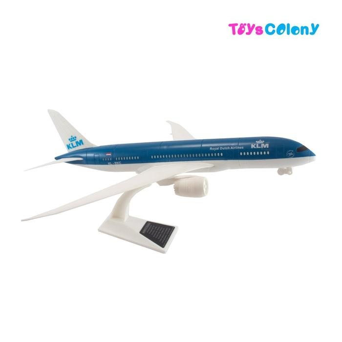 Mainan Pesawat Boeing Klm,Emirates,Singapore Airlines,Saudi Arabian - Rkc
