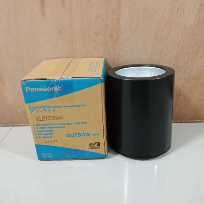 DOWNLIGHT OUTBOW E27 PANASONIC LAMPU TEMPEL OUTDOOR INDOOR PANASONIC