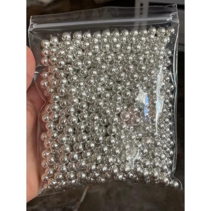 

Sale Terbatas Sprinkle Cake Bisa Dimakan 250Gr Silver Sugar Bead Hiasan Kue Food Baking Aman