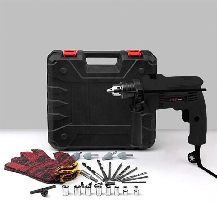 [Expert] Mesin Bor JLD 8013s Impact Drill / Bor Listrik 13mm JLD 8013 Fullset