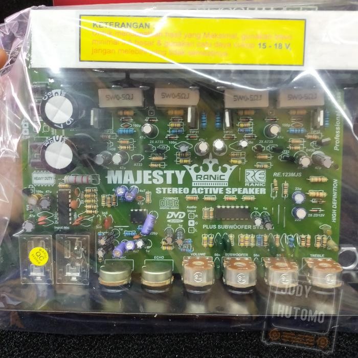 Power Speaker Active Majesty 391 Streo Majesty Power Active Streo