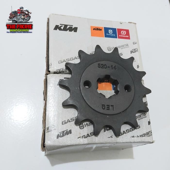 GEAR GIR DEPAN KTM DUKE DAN RC 200 TIPE 14T