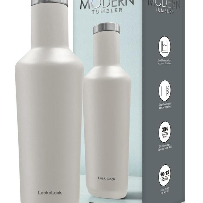 Lock N Lock Modern Tumbler Ready Hot & Cool Vacuum Mug Tumbler Lock&L