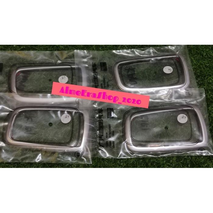 Murah Paket Hemat Aksesoris Chrome Outlander Sport 2011 Sd 2018