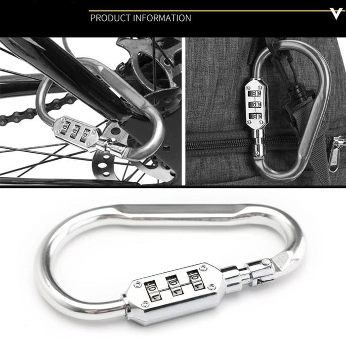 Karabiner Pengunci Helm Motor