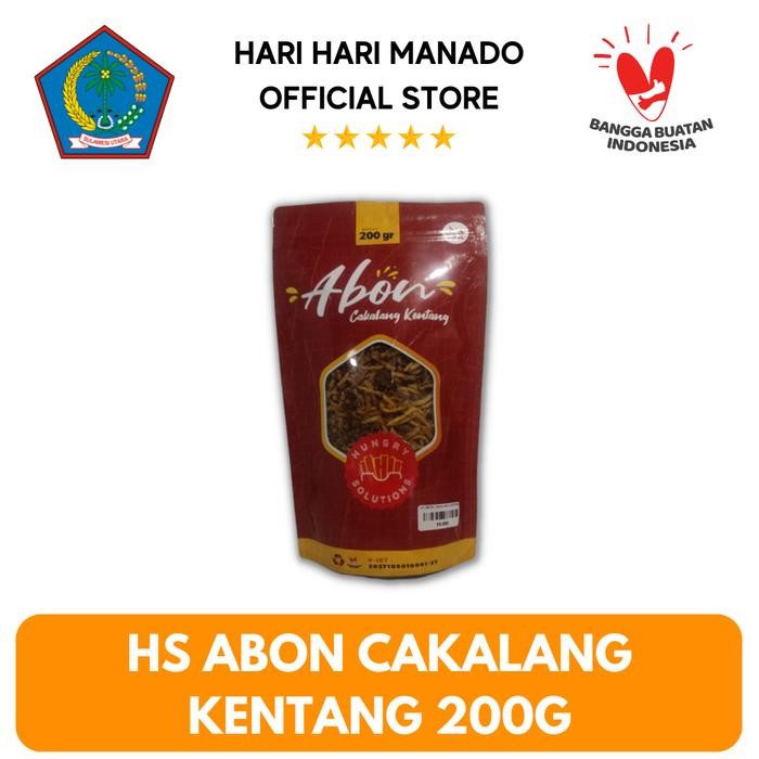

BARANG TERLARIS HS ABON CAKALANG KENTANG 200G