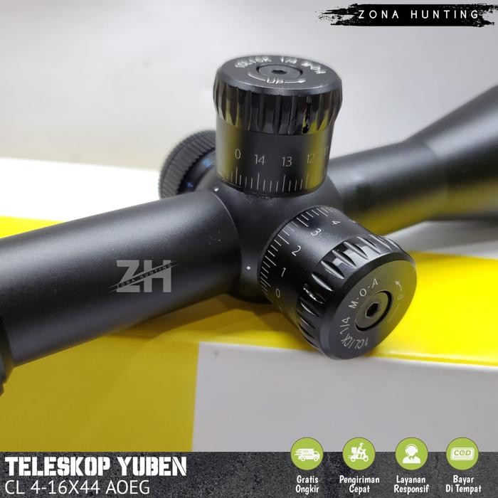Underarmourshoop - Teleskop Yubeen Cl 4-16X44Aoeg Telescope Yuben Anti Getar Lensa Jernih