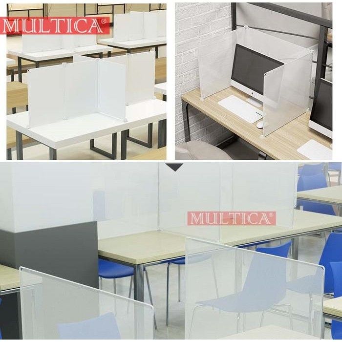 MULTICA SEKAT PEMBATAS MEJA ANTI-VIRUS COVID-19 PAKAI RESTAURANT