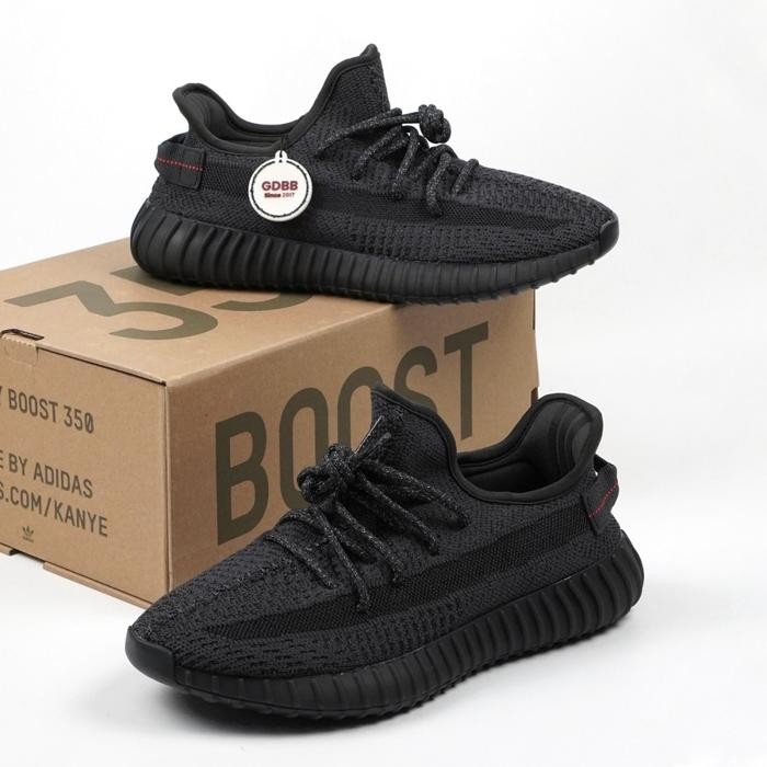 TERBARU Yeezy Boost 350 V2 Black Static FULL REFLECTIVE