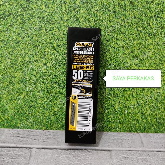 

Olfa Refill Cutter 18Mm Spare Blade Lbb-50 Isi 50 Pcs