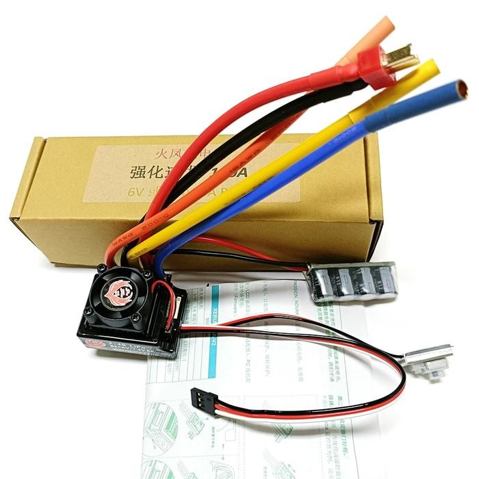 Fire Phoenix 120A Brushless Sensored Motor & ESC LED Program Card