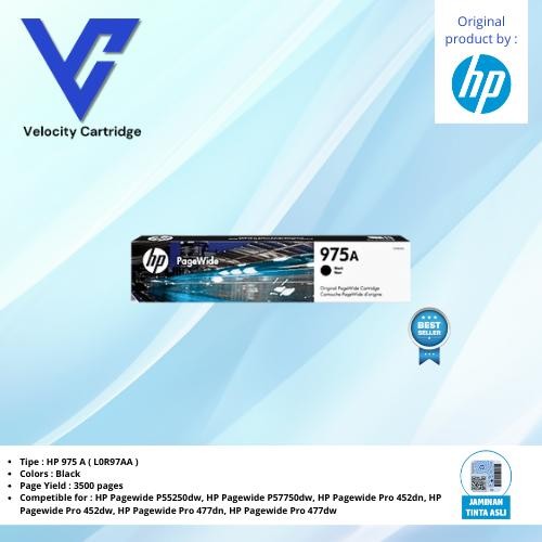 Tinta HP 975A Black (Standar) ORIGINAL