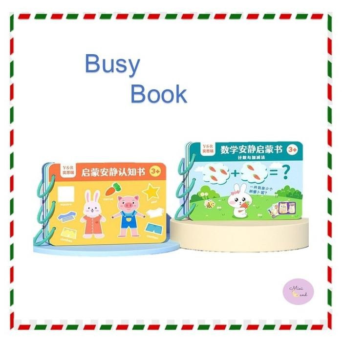 

Busy Book Anak/ Buku Edukasi Anak/ Buku Pengetahuan Dasar Anak/ Mainan Edukasi Anak/ Mainan Buku /