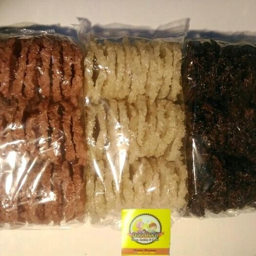 

Rengginang (isi 30 pcs) Terasi, Bawang, Ketan Item Asli Bogor - Duo Bocil Snack New