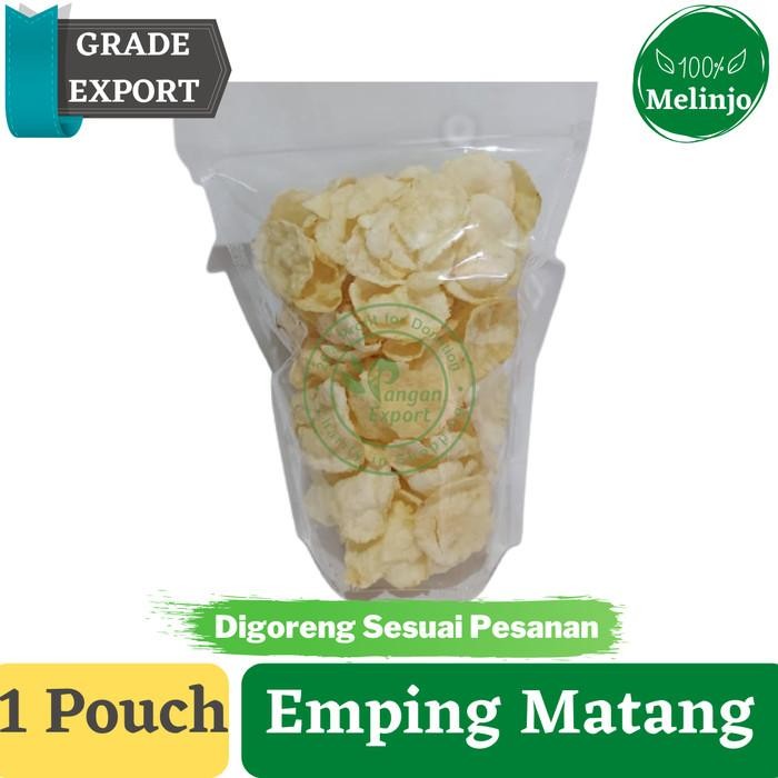 

Emping Melinjo MATANG GRADE EXPORT Khusus Kurir REGULAR New