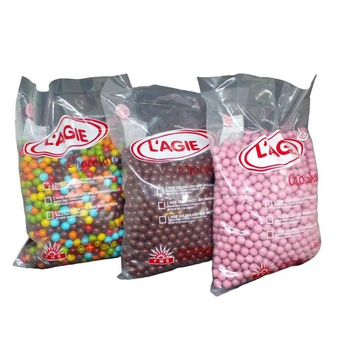 

L'agie Chocolate Golden Mini 1Kg New