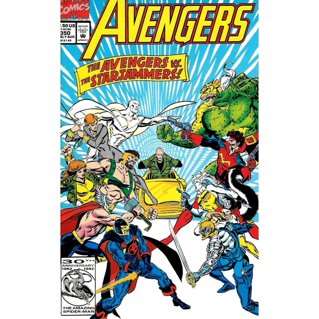 Buku Komik Marvel Avengers v1 350
