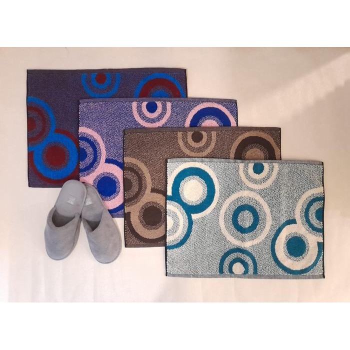 PAKET 4 PCS KESET HANDUK PREUM MOTIF TEBAL GRAMASI 800 GSM