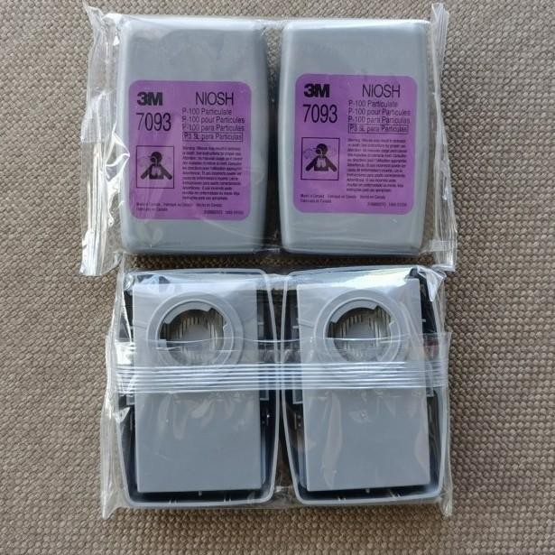Expert 3M 7093 Filter P100 u/ Respirator Masker 7502 6200 6800 2091 2097
