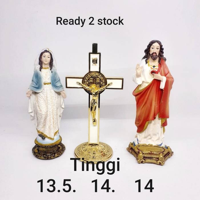 Patung Maria Yesus Salib