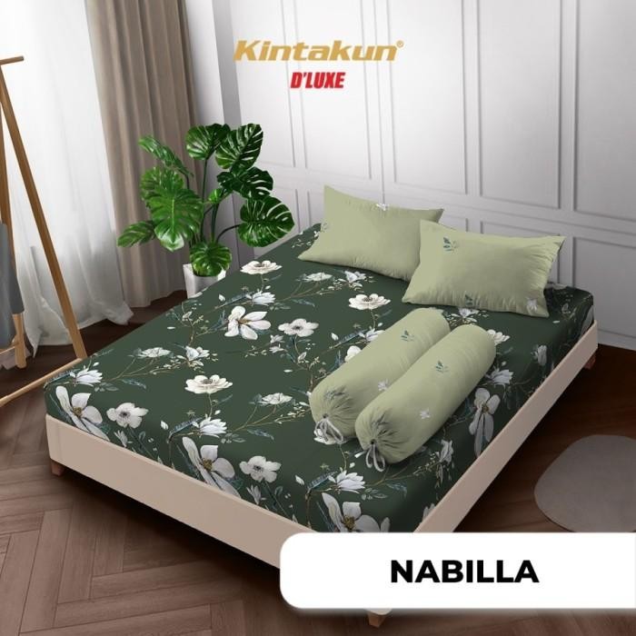 Sprei Kintakun DELUXE Extra King SIZE 200x200x30.cm