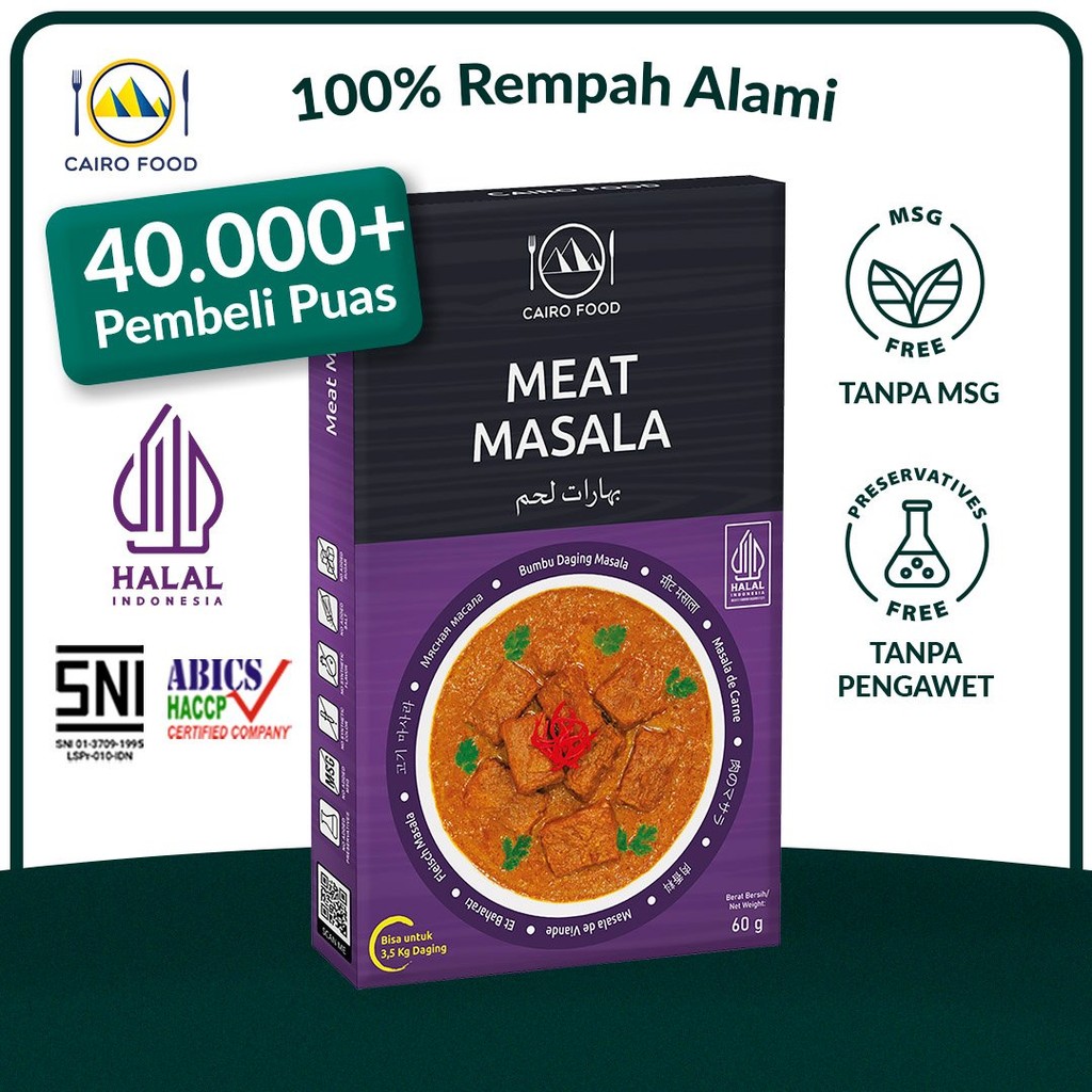 

Bumbu Daging Masala Spice Mix Sehat - Cairo Food