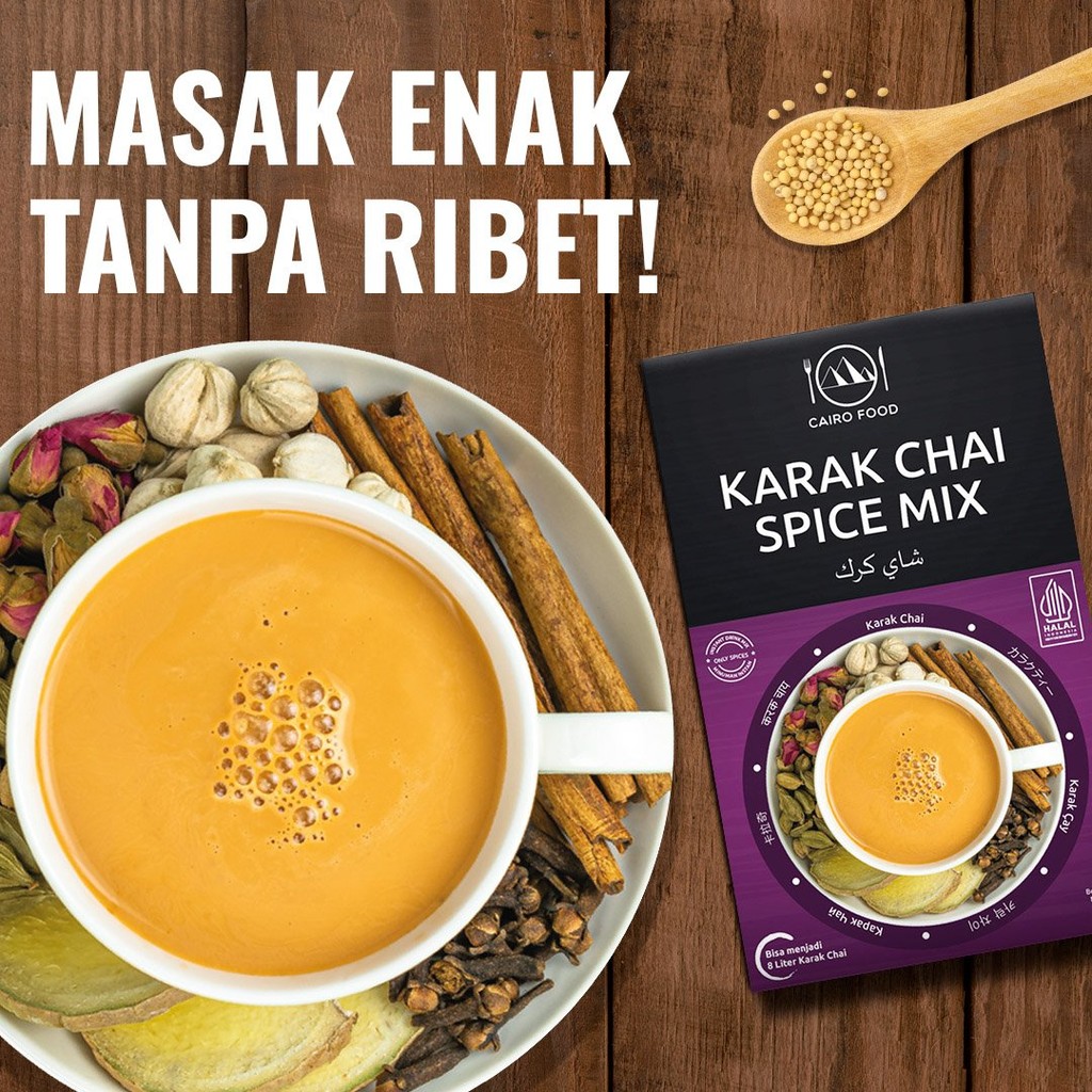 

Karak Chai Spice Mix Sehat - Cairo Food