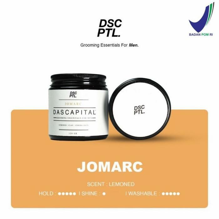 Dascapital Pomade Jomarc Matte Clay Aroma Lemoned