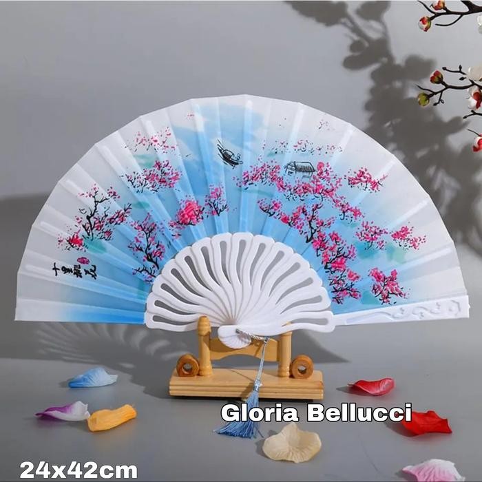 Pesta_Genz Kipas Lipat Tangan Jepang China Souvenir Cina Japan Tari Balet Kungfu