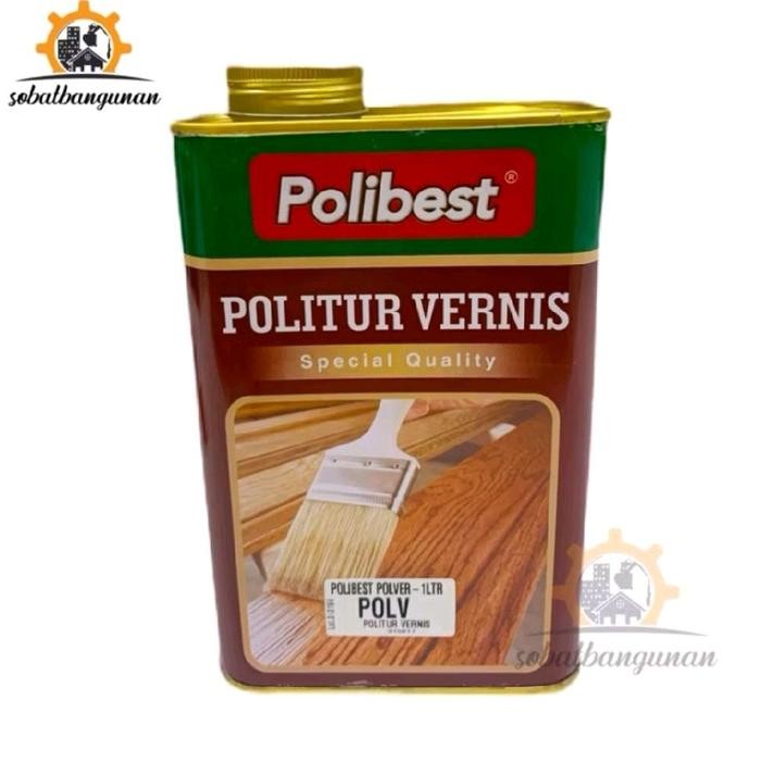 Politur Vernis 1 Liter merk POLIBEST / Politur Vernis Instant