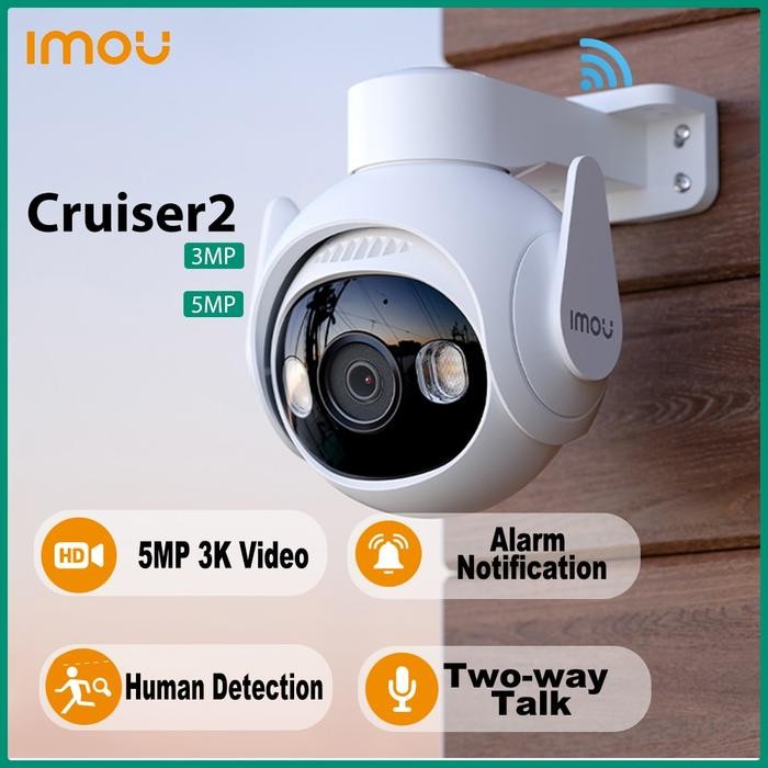 Dahua IMOU Cruiser 2 5MP 3MP 3K IP Camera Two Way Talk Human