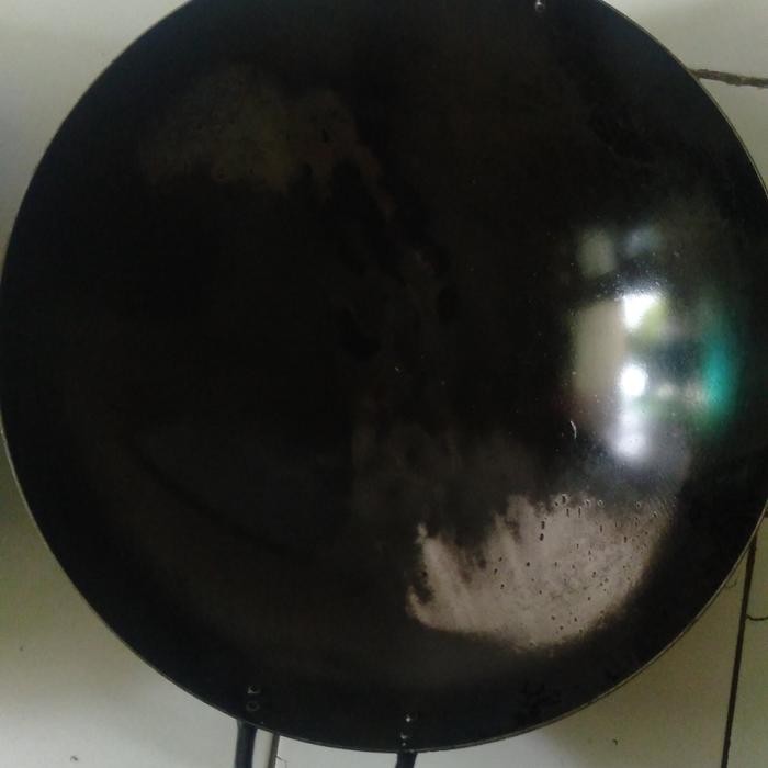 PREMIUM wajan baja Hongkong second merk Bima chefs 3mm ukuran 46cm