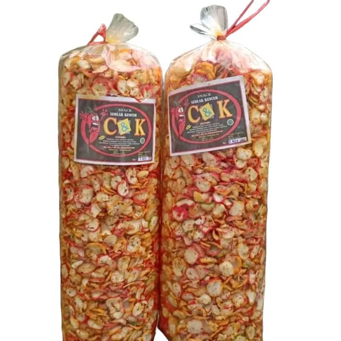 

New 1kg Kerupuk Seblak CK Pedas Kencur Bantet Mantul Murah