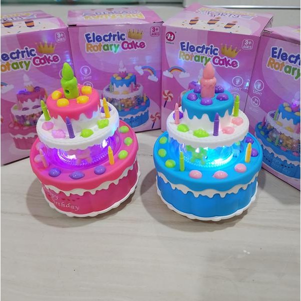 

New MAINAN KUE ULANG TAHUN BIRTHDAY CAKE MUSIK & LAMPU