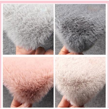 New KAIN RASFUR BULU HALUS TEBAL BAHAN KARPET AMBAL ALAS DUDUK KAIN BULU